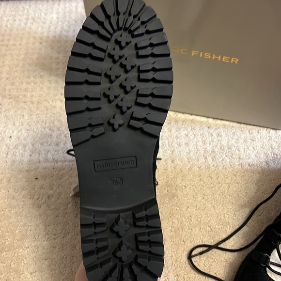 New inbox, Mark Fisher, water resistant, black, multi suede boots. So comfy! - Picture 4 of 4